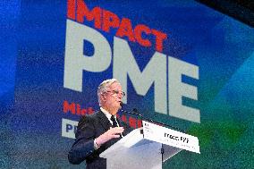 Michel Barnier at 5th CPME Impact PME Trade Fair - Paris