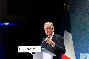 Michel Barnier at 5th CPME Impact PME Trade Fair - Paris