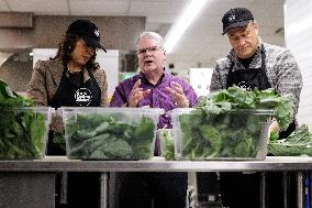 DC: Vice President Harris Volunteers at DC Central Kitchen on Thanksgiving