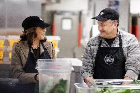 DC: Vice President Harris Volunteers at DC Central Kitchen on Thanksgiving