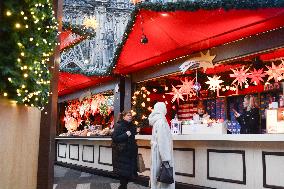 Christmas Market In Cologne