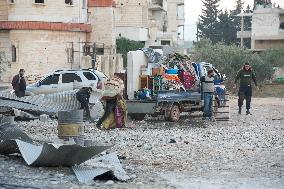 Massacre In Atarib, West Of Aleppo