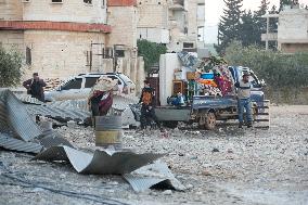 Massacre In Atarib, West Of Aleppo