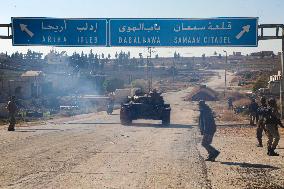 Syrian Rebels Capture Dozens Of Villages And Seize Military Vehicles In Aleppo And Idlib Countryside