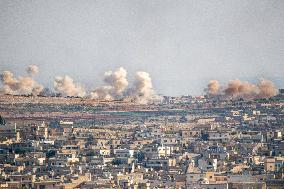 Clashes Break Out Between The Assad Regime And Opposition Forces