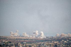 Clashes Break Out Between The Assad Regime And Opposition Forces