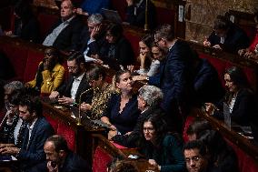 Debate In The French Parliament On Repeal Of The Pension Reform