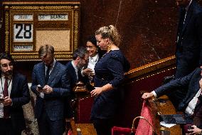 Debate In The French Parliament On Repeal Of The Pension Reform