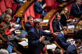 Debate In The French Parliament On Repeal Of The Pension Reform