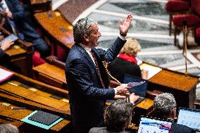 Debate In The French Parliament On Repeal Of The Pension Reform