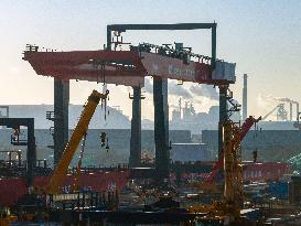 Huaian Port Construction