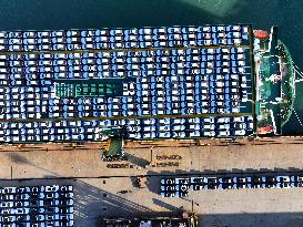 Lianyungang Port Vehicles Export