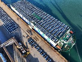 Lianyungang Port Vehicles Export