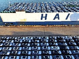 Lianyungang Port Vehicles Export