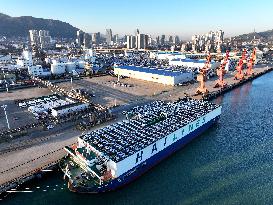 Lianyungang Port Vehicles Export