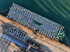 Lianyungang Port Vehicles Export