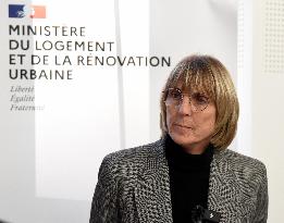 Valerie Letard Visit To Olympic Village And Ecoquartier Label Presentation - Saint-Denis