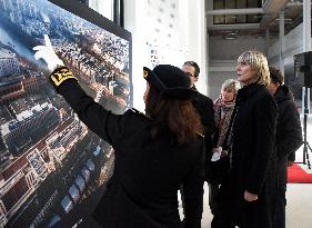 Valerie Letard Visit To Olympic Village And Ecoquartier Label Presentation - Saint-Denis