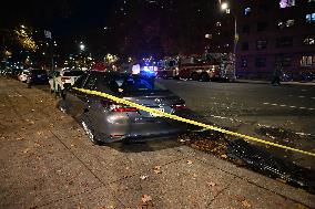 FDNY Fire Truck Accident With Injuries In East Harlem Manhattan New York On Thanksgiving Night