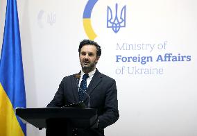 Briefing of Ukrainian Foreign Ministry spokesperson in Kyiv