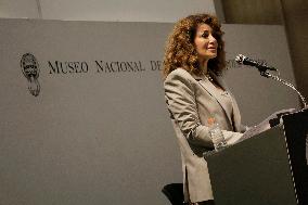 Joumana Haddad, A Lebanese Journalist, Visited Mexico To Talk About Women's Resistance To War