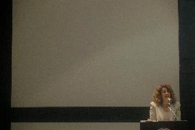 Joumana Haddad, A Lebanese Journalist, Visited Mexico To Talk About Women's Resistance To War