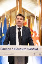 Ceremony To Support Boualem Sansal - Nice