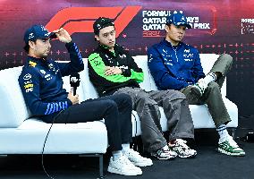 F1 Grand Prix of Qatar - Previews