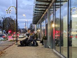 Police Operation In The Bavarian City Of Gauting