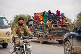 Thousands Displaced As Regime Forces Intensify Airstrikes And Shelling In Idlib And Aleppo