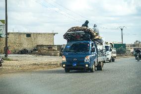 Thousands Displaced As Regime Forces Intensify Airstrikes And Shelling In Idlib And Aleppo