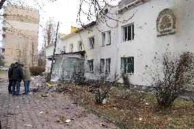 Russian drone attack on Kyiv on November 29, 2024