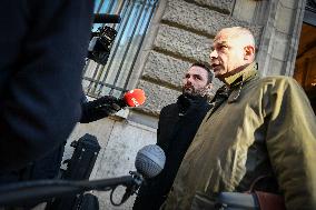 Meeting with French agricultural syndicates at the Ministry of Agriculture in Paris FA