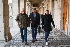 Agricultural Unions at the Ministry of Agriculture - Paris