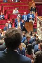 Altercation Between Two Deputies at The National Assembly - Paris