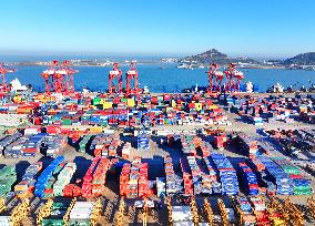 Lianyungang Port Container Terminal Cargo Throughput Growth