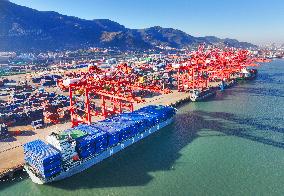 Lianyungang Port Container Terminal Cargo Throughput Growth