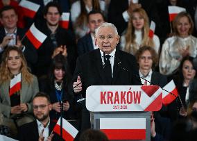 Law And Justice Party Nominates Karol Nawrocki For 2025 Presidential Election