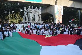 Solidarity with The Palestinian People Rally - Dhaka