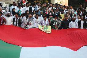 Solidarity with The Palestinian People Rally - Dhaka