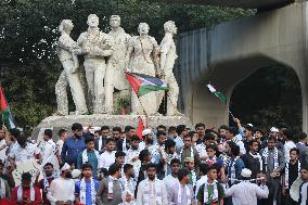 Solidarity with The Palestinian People Rally - Dhaka