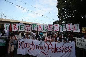 Solidarity with The Palestinian People Rally - Dhaka