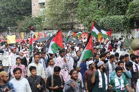 Solidarity with The Palestinian People Rally - Dhaka