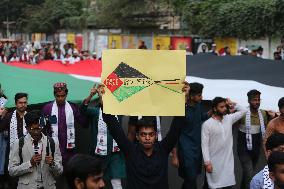 Solidarity with The Palestinian People Rally - Dhaka