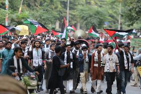 Solidarity with The Palestinian People Rally - Dhaka