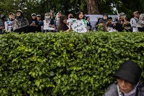 International Day Of Solidarity With The Palestinian People Rally In Jakarta