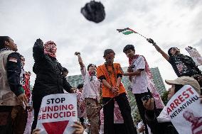 International Day Of Solidarity With The Palestinian People Rally In Jakarta