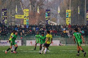 Real Kashmir Vs Gokulam Kerala I-League Football Match In Srinagar