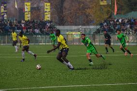 Real Kashmir Vs Gokulam Kerala I-League Football Match In Srinagar