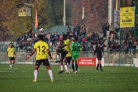 Real Kashmir Vs Gokulam Kerala I-League Football Match In Srinagar